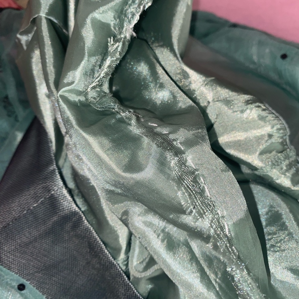 Satin-Lined Teal Jacket